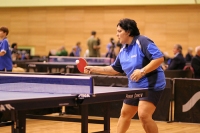 Foto di Paola Bevilacqua durante una partita di tennis tavolo