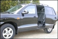 esempio di applicazione della porta rototraslante