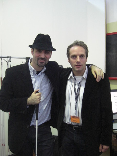 con Gerrry del Grande Fratello