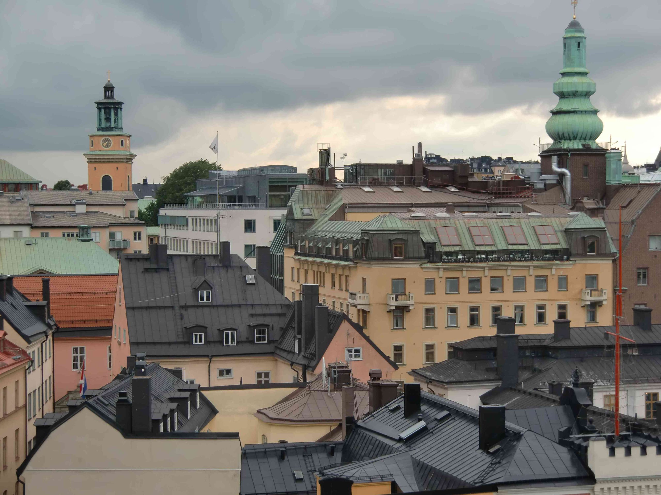 panorama dalla torre Katarina