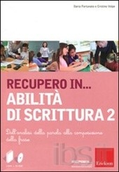 copertina recupero abilità di scrittura 2