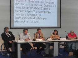 convegno disabilità    in tv