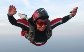 Laura Rampini paracadutista