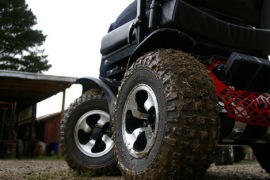 X8 carrozzina off road ruote