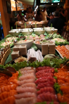 tavola imbandita a Fernando de Norhona