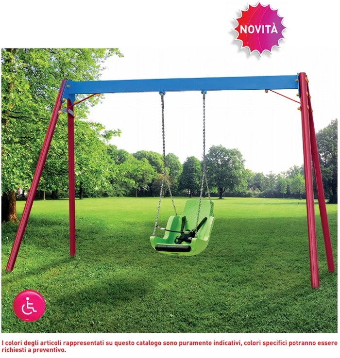 altalena accessibile