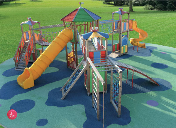 giostra fortino disabili