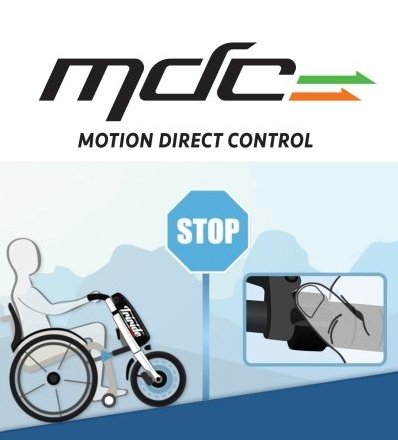 Triride, il propulsore di spinta che trasforma la carrozzina manuale in carrozzina elettrica triride mdc 1