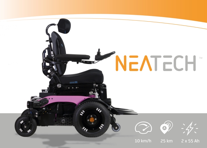 carrozzina evo3 di Neatech