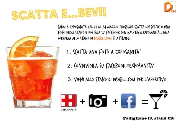 locandina spritz disabilicom exposanità