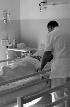 paziente in ospedale