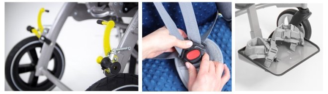 dettagli urus passeggino disabili