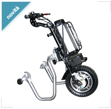 BycoDrive: da scooter pieghevole a unita' trainante per carrozzina in pochi gesti unita trainante carrozzine BycoDrive 1