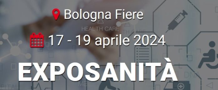 logo exposanità 2024 con le date 17-19 aprile