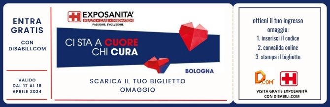biglietto omaggio Exposanità 2024