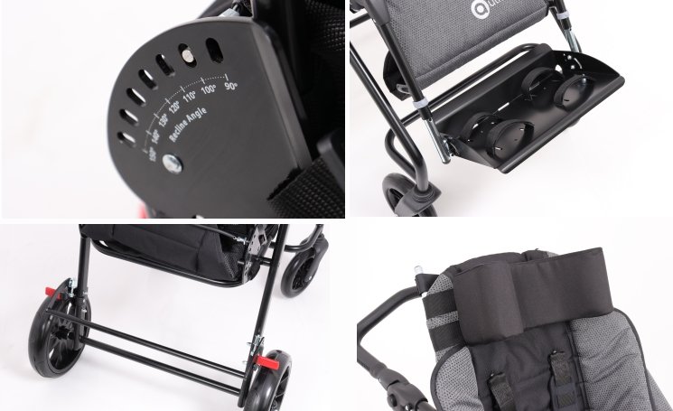 dettagli passeggino disabili ulisse