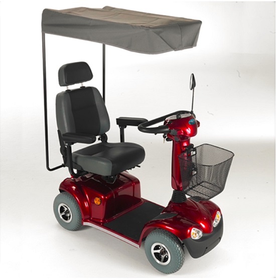 scooter elettrico iron parasole