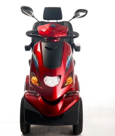 scooter elettrico iron magicsan visto di fronte