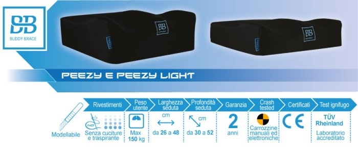cuscini peezy e peezy light