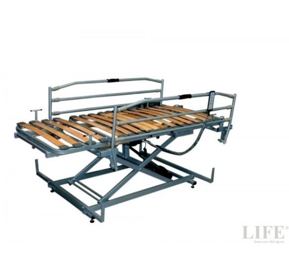 Lifecare, la rete elettrica motorizzata che trasforma il letto per casa in letto ospedaliero lifecare rete elettrica motorizzata 1