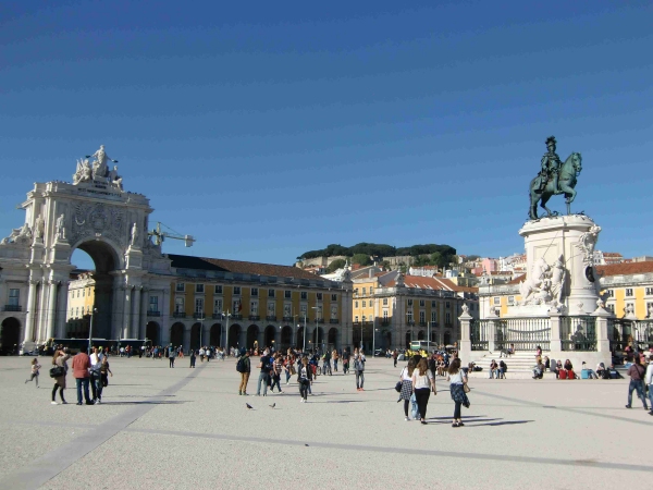 Praca do Comerco di Lisbona