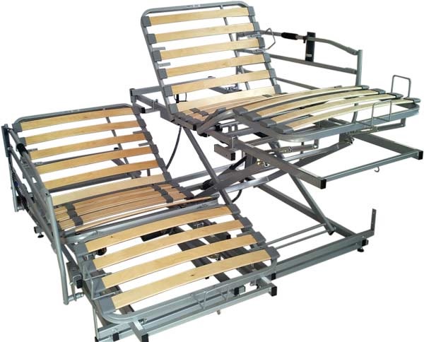 letti con rete motorizzata