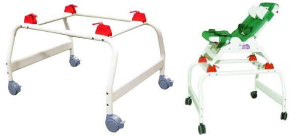 collage otter con base ruote