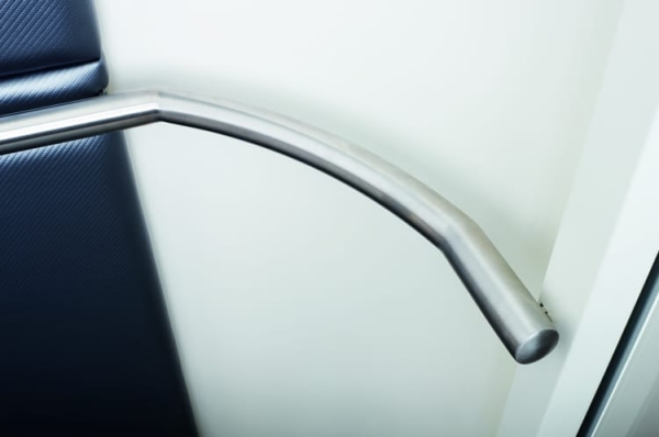 Corrimano ricurvo ascensore salise