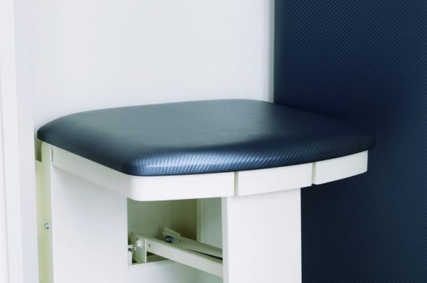 sedile pieghevole imbottito ascensore