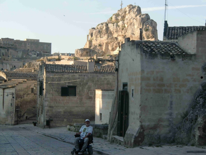 matera in carrozzina