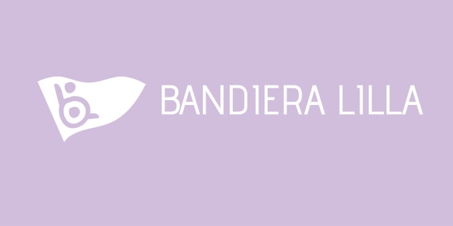 logo concorso bandiera lilla