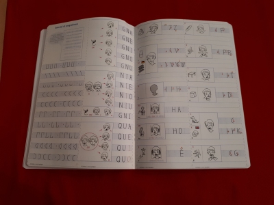 istruzioni quaderni disgrafia