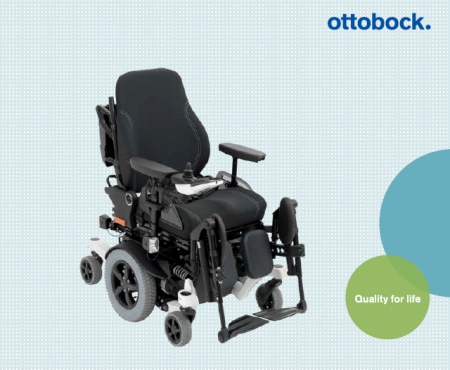 carrozzina elettrica trazione centrale