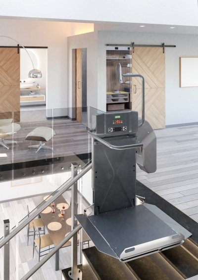 pedana per carrozzine disabili fluido