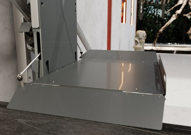 pedana montascale disabili