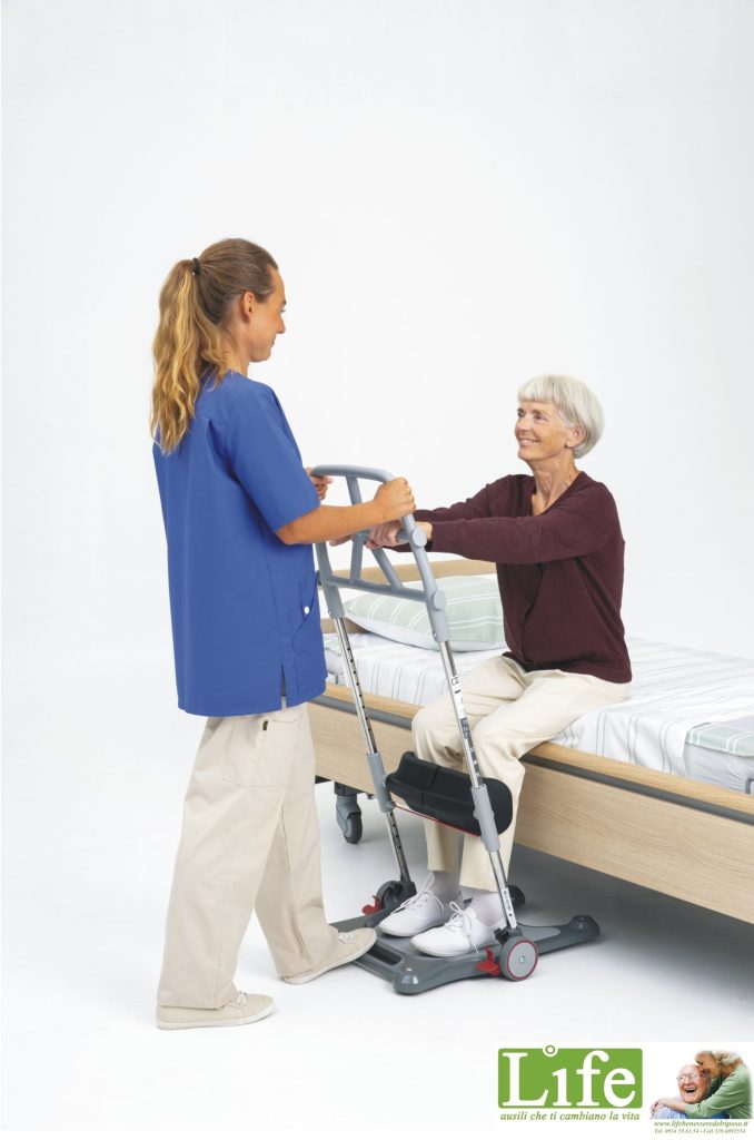 sollevatore anziana
