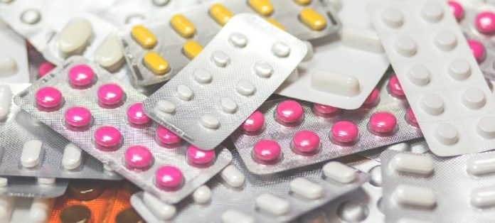 blister di pastiglie