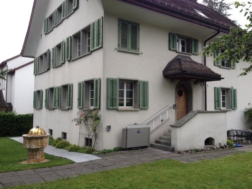 montascale esterno casa