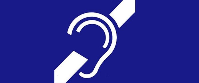 simbolo di disabilità uditiva
