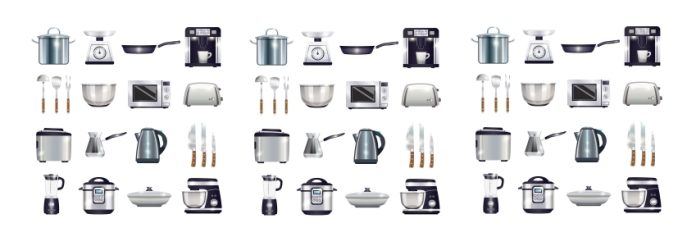 grafiche di elettrodomestici