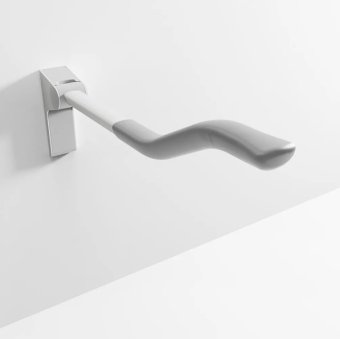 Maniglione bagno disabili ribaltabile e regolabile in altezza per sollevarsi dal wc maniglia disabili wc regolabile
