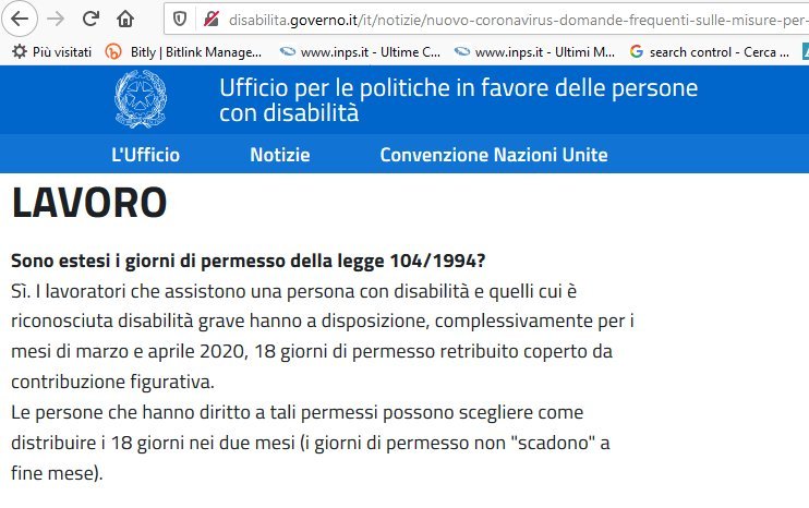 screenshot con spiegazione della norma 