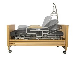 letto elettrico wimed con le funzioni alzatesta