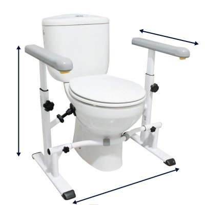 SOSTEGNO CON ELEMENTI REGOLABILI IN EVIDENZA