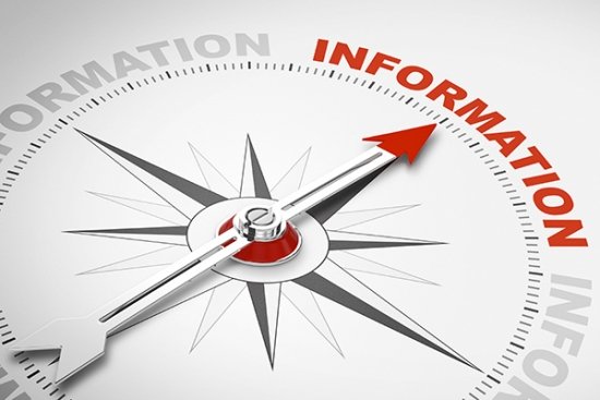 bussola con scritto novità