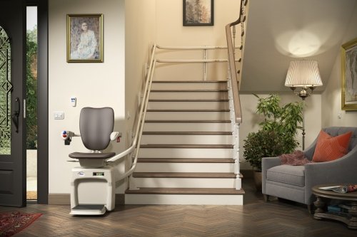 montascale frontale scala