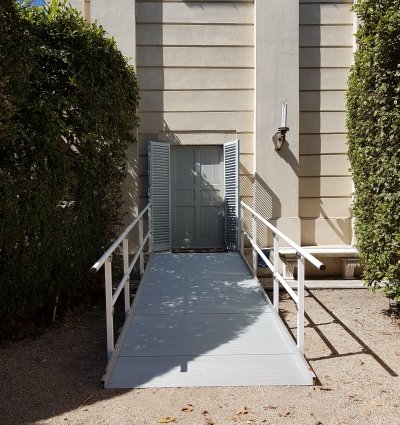 rampa disabili su abitazione