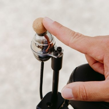 Comandi per carrozzine elettriche: i dispositivi elettronici di guida e controllo Rehatronic 2 dome