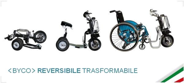 unità trainante carrozzine BycoDrive modulare