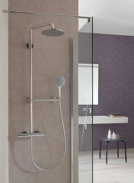 doccia accessibile colonna soffione